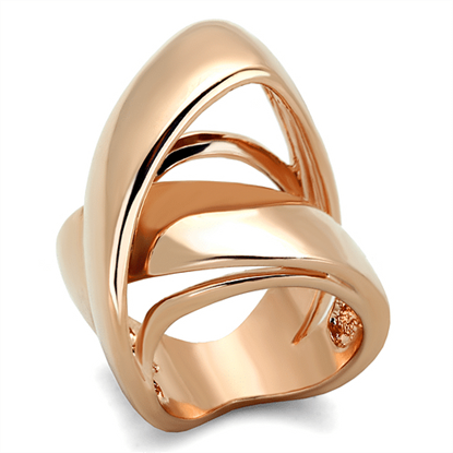 Picture of LO3201 - Brass Ring Rose Gold Women No Stone No Stone