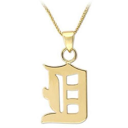 Picture of LO336 - White Metal Chain Pendant Gold Women No Stone No Stone