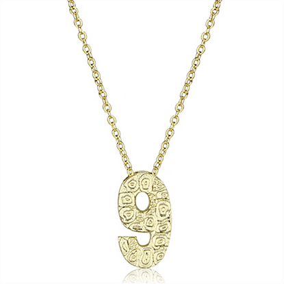 Picture of LO3465 - Brass Chain Pendant Flash Gold Women Top Grade Crystal Clear