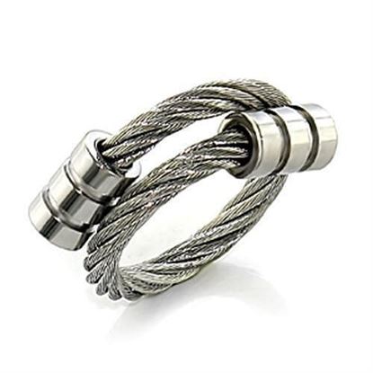 Picture of LO395 - Stainless Steel Ring N/A Women No Stone No Stone