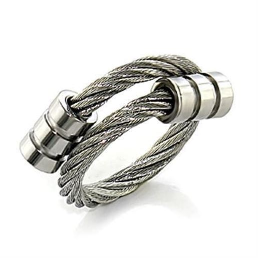 Picture of LO395 - Stainless Steel Ring N/A Women No Stone No Stone