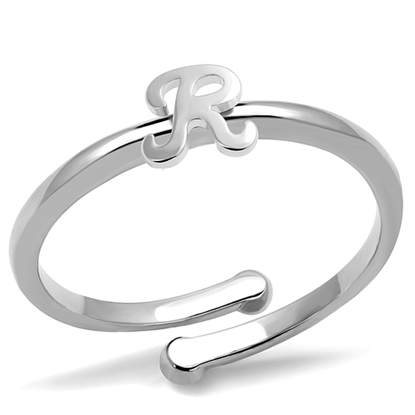 Picture of LO3995 - Brass Ring Rhodium Women No Stone No Stone