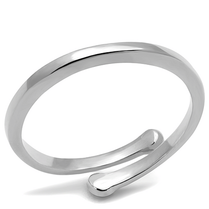 Picture of LO4039 - Brass Ring Rhodium Women No Stone No Stone