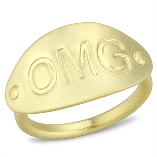 Picture of LO4243 - Brass Ring Matte Gold Women No Stone No Stone