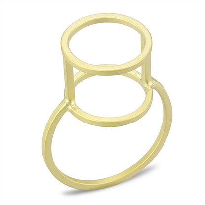 Picture of LO4252 - Brass Ring Matte Gold Women No Stone No Stone