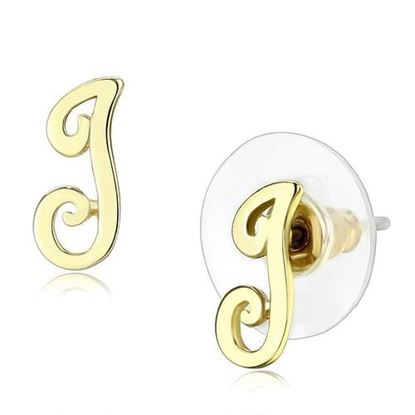 Picture of LO4668 - Brass Earrings Flash Gold Women No Stone No Stone