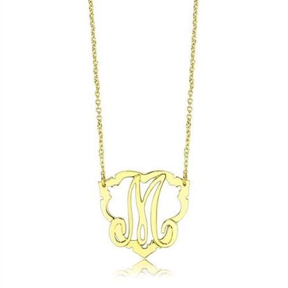 Picture of LO4688 - Brass Necklace Flash Gold Women No Stone No Stone