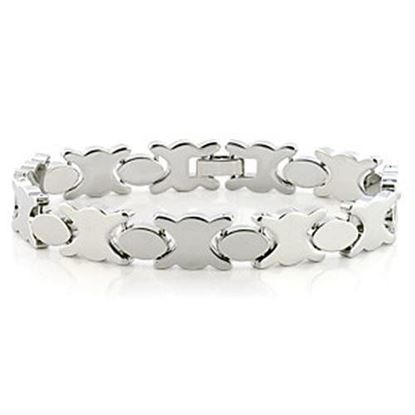 Picture of LO706 - Brass Bracelet Imitation Rhodium Unisex No Stone No Stone