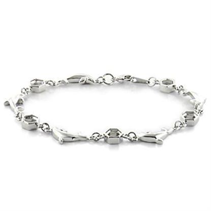 Picture of LO731 - Brass Bracelet Imitation Rhodium Women No Stone No Stone