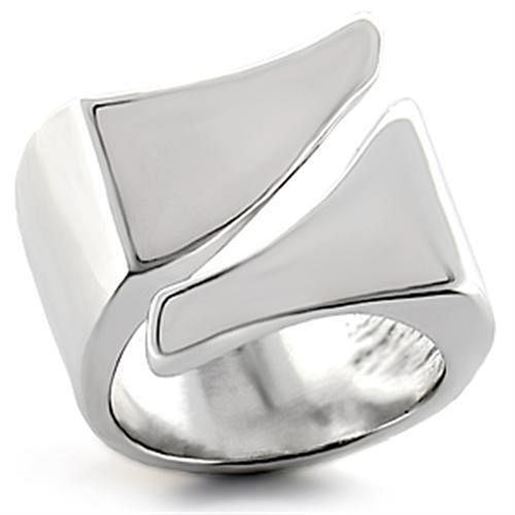 Picture of LO755 - Brass Ring Rhodium Women No Stone No Stone