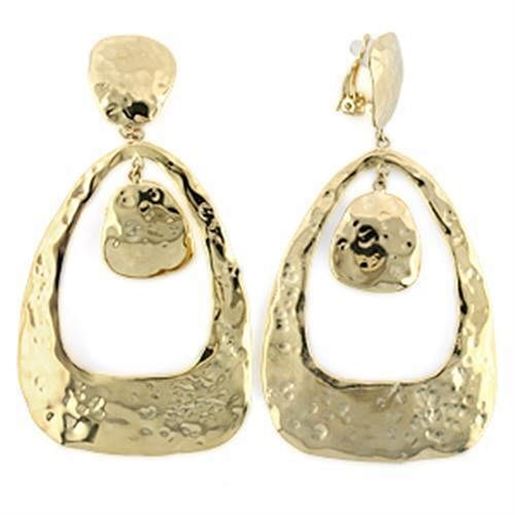 Picture of LO808 - Brass Earrings Gold Women No Stone No Stone