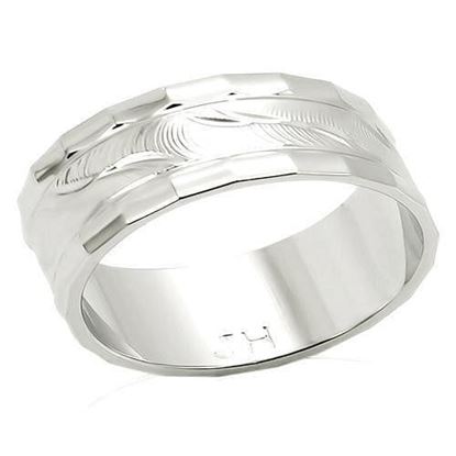 Picture of LO982 - Brass Ring Imitation Rhodium Unisex No Stone No Stone