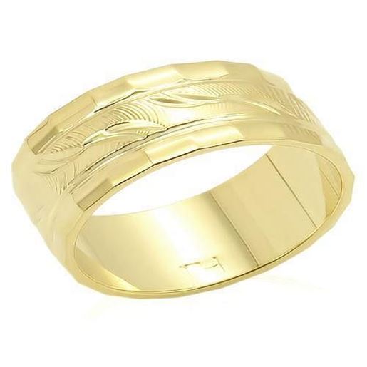 Picture of LO983 - Brass Ring Gold Unisex No Stone No Stone