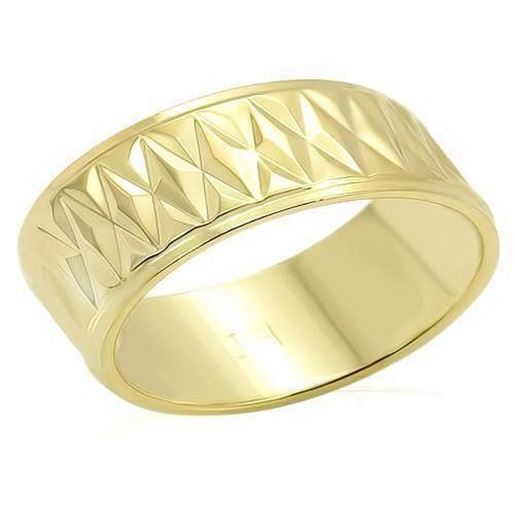 Picture of LO987 - Brass Ring Gold Unisex No Stone No Stone