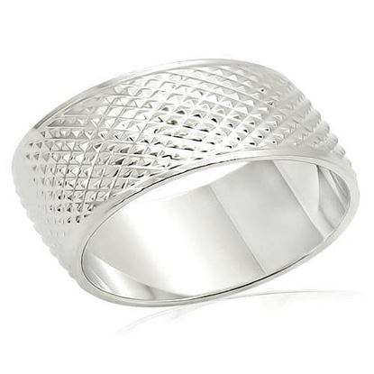 Picture of LO988 - Brass Ring Imitation Rhodium Unisex No Stone No Stone