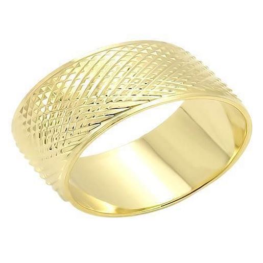 Picture of LO989 - Brass Ring Gold Unisex No Stone No Stone