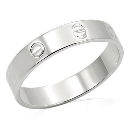 Picture of LO992 - Brass Ring Imitation Rhodium Unisex No Stone No Stone