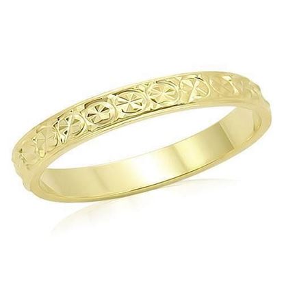 Picture of LO995 - Brass Ring Gold Unisex No Stone No Stone