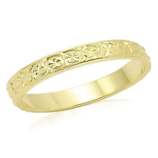 Picture of LO995 - Brass Ring Gold Unisex No Stone No Stone