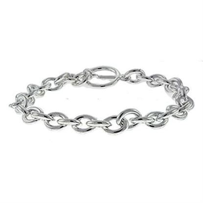 Picture of LOA537 - Brass Bracelet Silver Women No Stone No Stone