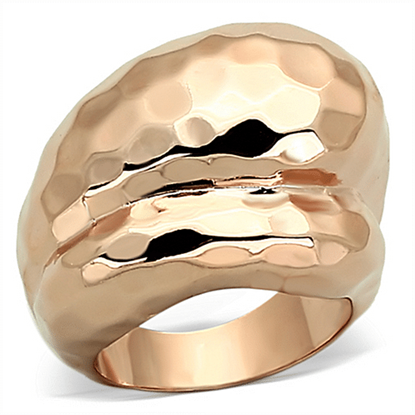 Picture of LOA901 - Brass Ring Rose Gold Women No Stone No Stone