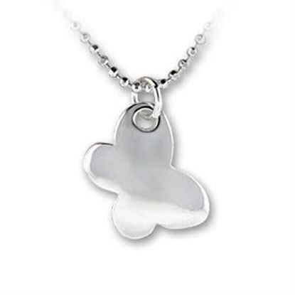 Picture of LOAS1165 - 925 Sterling Silver Chain Pendant High-Polished Women No Stone No Stone