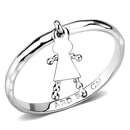 Picture of LOS327 - 925 Sterling Silver Ring Silver Women No Stone No Stone