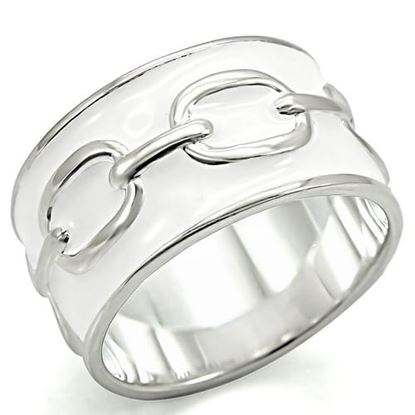 Picture of LOS377 - 925 Sterling Silver Ring Silver Women No Stone No Stone