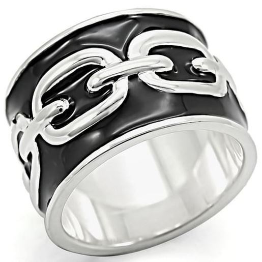 Picture of LOS378 - 925 Sterling Silver Ring Silver Women No Stone No Stone