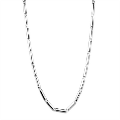 Picture of LOS875 - 925 Sterling Silver Necklace Silver Women No Stone No Stone