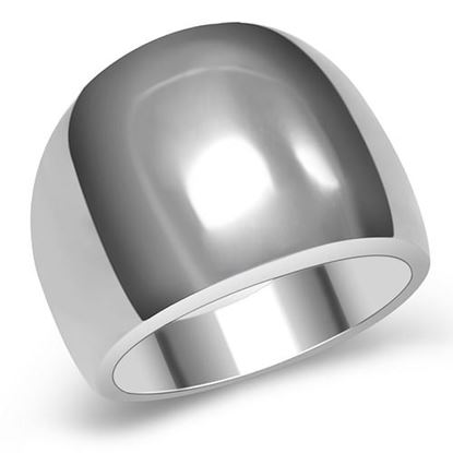 Picture of TK034 - Stainless Steel Ring High polished (no plating) Women No Stone No Stone