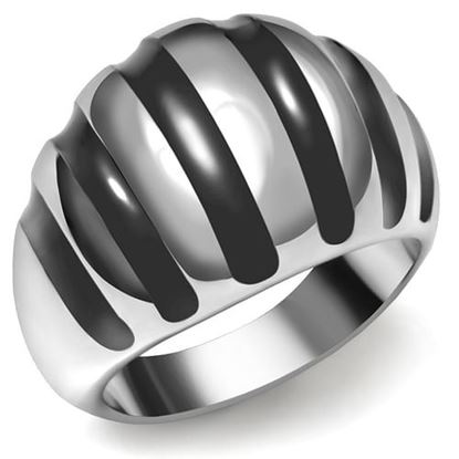 Picture of TK038 - Stainless Steel Ring High polished (no plating) Women No Stone No Stone