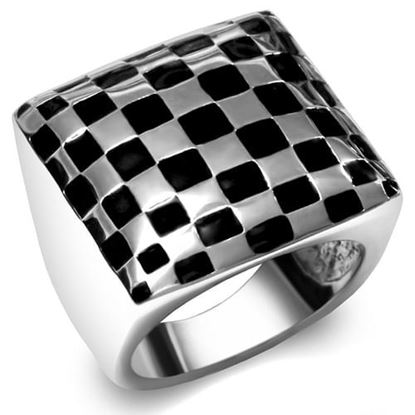 Picture of TK040 - Stainless Steel Ring High polished (no plating) Women No Stone No Stone