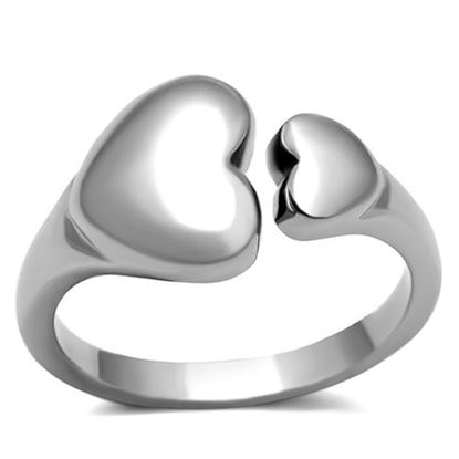 Picture of TK1000 - Stainless Steel Ring High polished (no plating) Women No Stone No Stone