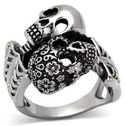 Picture of TK1039 - Stainless Steel Ring High polished (no plating) Men No Stone No Stone