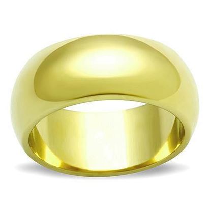 Picture of TK1391 - Stainless Steel Ring IP Gold(Ion Plating) Women No Stone No Stone