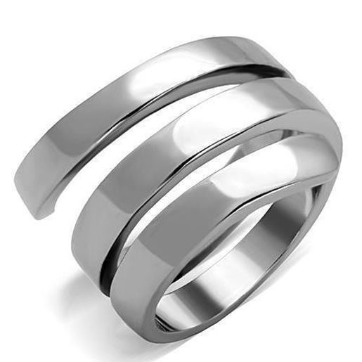 Picture of TK1519 - Stainless Steel Ring High polished (no plating) Women No Stone No Stone