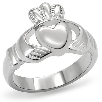 Picture of TK160 - Stainless Steel Ring High polished (no plating) Women No Stone No Stone