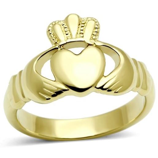 Picture of TK160G - Stainless Steel Ring IP Gold(Ion Plating) Women No Stone No Stone