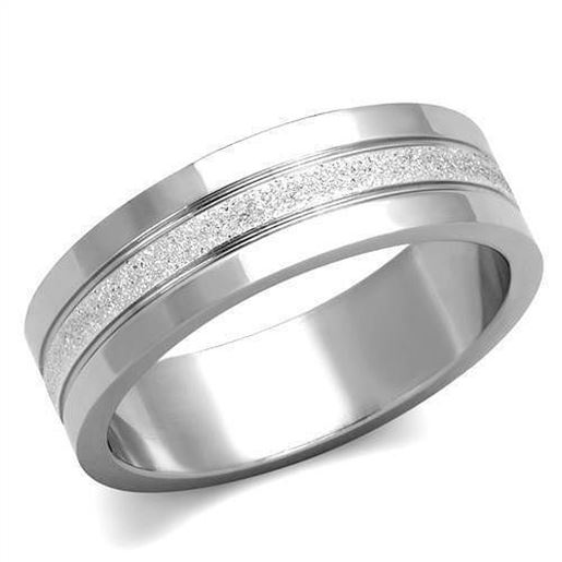 Picture of TK1668 - Stainless Steel Ring High polished (no plating) Women No Stone No Stone