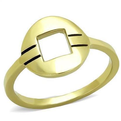 Picture of TK2033 - Stainless Steel Ring IP Gold(Ion Plating) Women No Stone No Stone