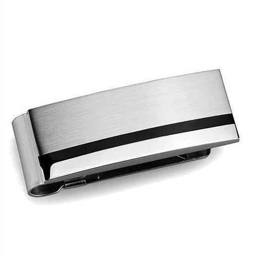 Picture of TK2075 - Stainless Steel Money clip High polished (no plating) Men No Stone No Stone