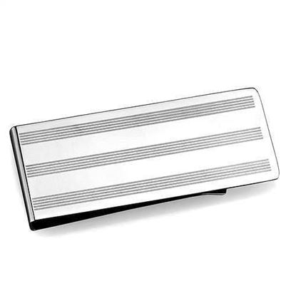 Picture of TK2081 - Stainless Steel Money clip High polished (no plating) Men No Stone No Stone