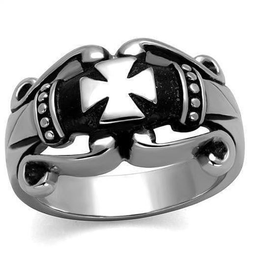 Picture of TK2141 - Stainless Steel Ring High polished (no plating) Men No Stone No Stone