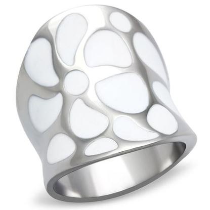 Picture of TK224 - Stainless Steel Ring High polished (no plating) Women No Stone No Stone