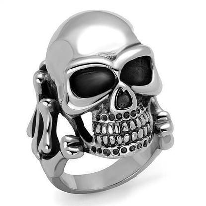 Picture of TK2246 - Stainless Steel Ring High polished (no plating) Men No Stone No Stone