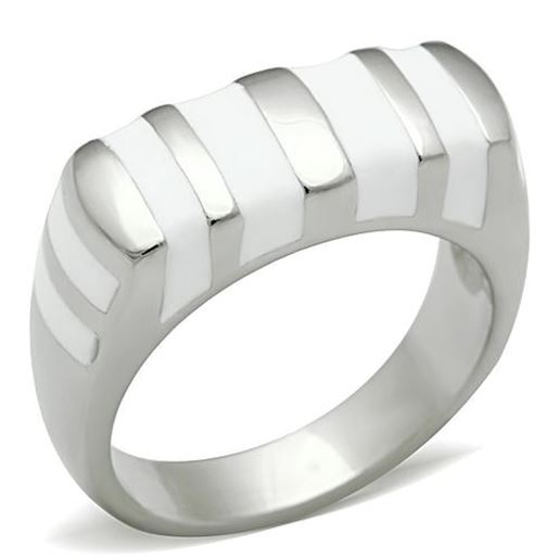 Picture of TK231 - Stainless Steel Ring High polished (no plating) Women No Stone No Stone