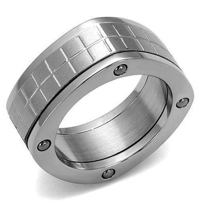 Picture of TK2405 - Stainless Steel Ring High polished (no plating) Men No Stone No Stone