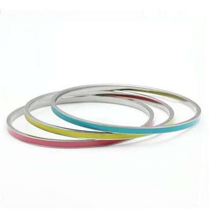 Picture of TK241 - Stainless Steel Bangle High polished (no plating) Women No Stone No Stone