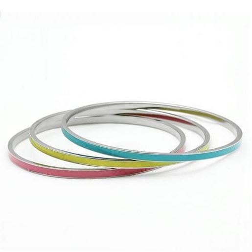 Image sur TK241 - Stainless Steel Bangle High polished (no plating) Women No Stone No Stone